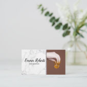 砂糖ペースト脱毛皮膚脱毛 名刺 (スタンド正面)