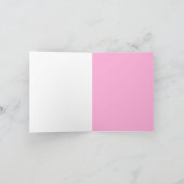 砂糖及びスパイスのジンジャーブレッドのカスタム・カード サンキューカード (内部)