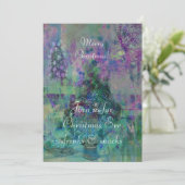 砂糖塵を払われたクリスマスのフルーツ 招待状 (スタンド正面)