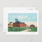 砂糖工場の外観 ポストカード (正面/裏面)