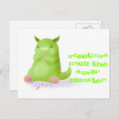 砂糖怪獣 ポストカード (正面/裏面)