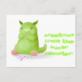 砂糖怪獣 ポストカード (正面)