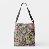 砂糖最高のスカルの販売 クロスボディバッグ (裏面)