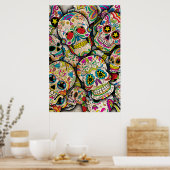 砂糖最高のスカルの販売 ポスター (キッチン)