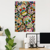 砂糖最高のスカルの販売 ポスター (ホームオフィス)