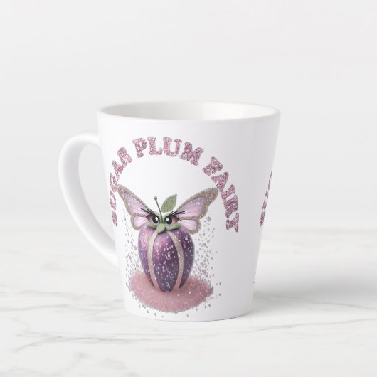 砂糖梅の妖精 カフェラテマグ (左アングル)