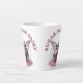 砂糖梅の妖精 カフェラテマグ (正面)