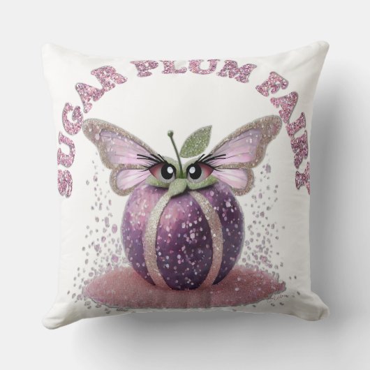 砂糖梅の妖精 クッション (裏面)