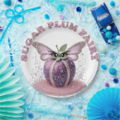 砂糖梅の妖精 ペーパープレート (パーティー)