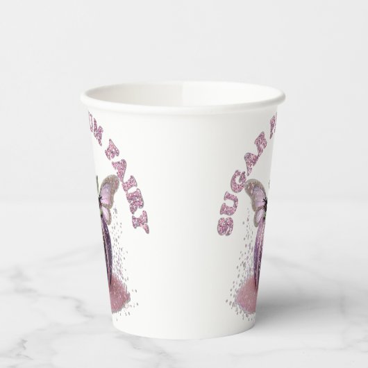 砂糖梅の妖精 紙コップ (左)