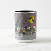 砂糖滑空機ハロウィーン マグカップ (中央)