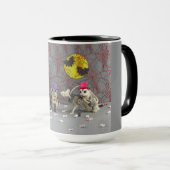 砂糖滑空機ハロウィーン マグカップ (正面右)