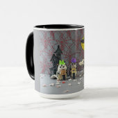 砂糖滑空機ハロウィーン マグカップ (正面左)