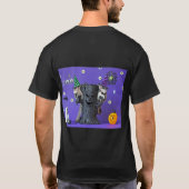 砂糖滑空機ハロウィーン Tシャツ (裏面)