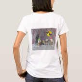 砂糖滑空機ハロウィーン Tシャツ (裏面)