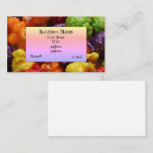 砂糖漬けのポップコーンの名刺 名刺 (正面/裏面)