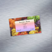 砂糖漬けのポップコーンの磁気名刺 マグネット名刺 (インサイチュ)