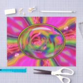 砂糖漬けバラ花びら – 組織包み紙 薄葉紙 (クラフト)