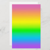 砂糖漬けレインボーパターンスクラップブックシート (正面/裏面)