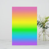 砂糖漬けレインボーパターンスクラップブックシート (スタンド正面)