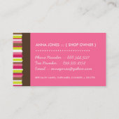 砂糖菓子の名刺 名刺 (裏面)