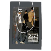 砂糖菓子のKehlの紳士の衣類 ミディアムペーパーバッグ (裏面)