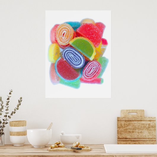 砂糖菓子 ポスター (キッチン)