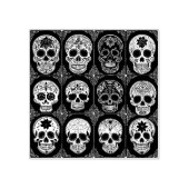 砂糖華美スカルインクスタンプの日の死 ラバースタンプ (インプリント)