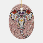 砂糖象 セラミックオーナメント (裏面)