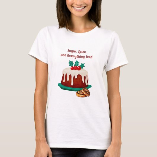 砂糖、スパイス、アイシングすべて Tシャツ (正面)