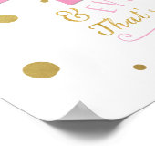 砂糖&スパイス&オールナイスベビーシャワーバナー ポスター (角)