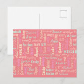 砂糖 ポストカード (正面/裏面)