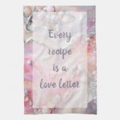 砂糖 – 白 キッチンタオル (縦)