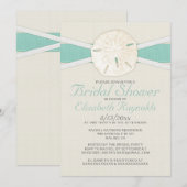 砂素朴ドルブライダルシャワー招待状 招待状 (正面/裏面)