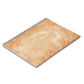 砂素朴岩オークグランジ葉 ノートブック (左側)