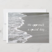 砂結婚の上…… 招待状 (正面)