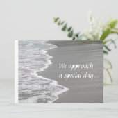 砂結婚の上…… 招待状 (スタンド正面)