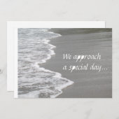 砂結婚の上…… 招待状 (正面/裏面)