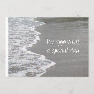 砂結婚の上…… 招待状