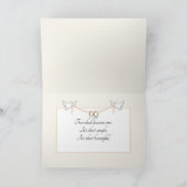 砂結婚上のシーシェルのリングや輪 カード (内部)