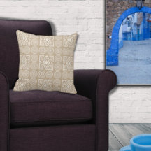 砂色のアフリカインスパイアの繰り返しパターン