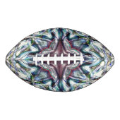 砂色の銀色の華やかな質感万華鏡のように千変万化するパターン アメリカンフットボール (正面)