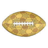 砂茶色の星の光学錯覚パターン アメリカンフットボール (正面)