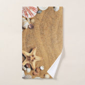 砂貝浴室化粧風呂タオルセット バスタオルセット (ハンドタオル)