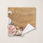 砂貝浴室化粧風呂タオルセット バスタオルセット (ウォッシュタオル)