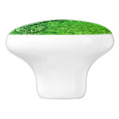 砂質のテクスチャードシーホースデジタルアートセラミックノブ セラミックノブ (側面)