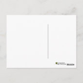 砂質加工のシーホース写真 ポストカード (裏面)