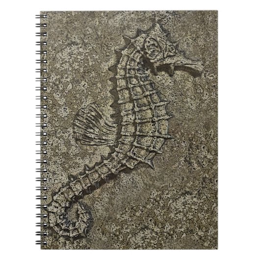 砂質加工水中競技シーホースのアートワーク ノートブック (正面)