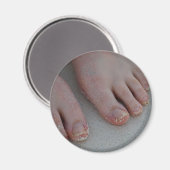 砂質足 マグネット (正面/裏面)