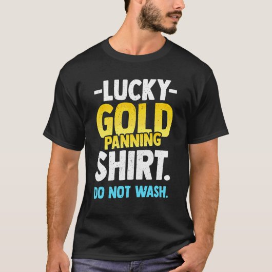 砂金採り鉱夫 Tシャツ (正面)